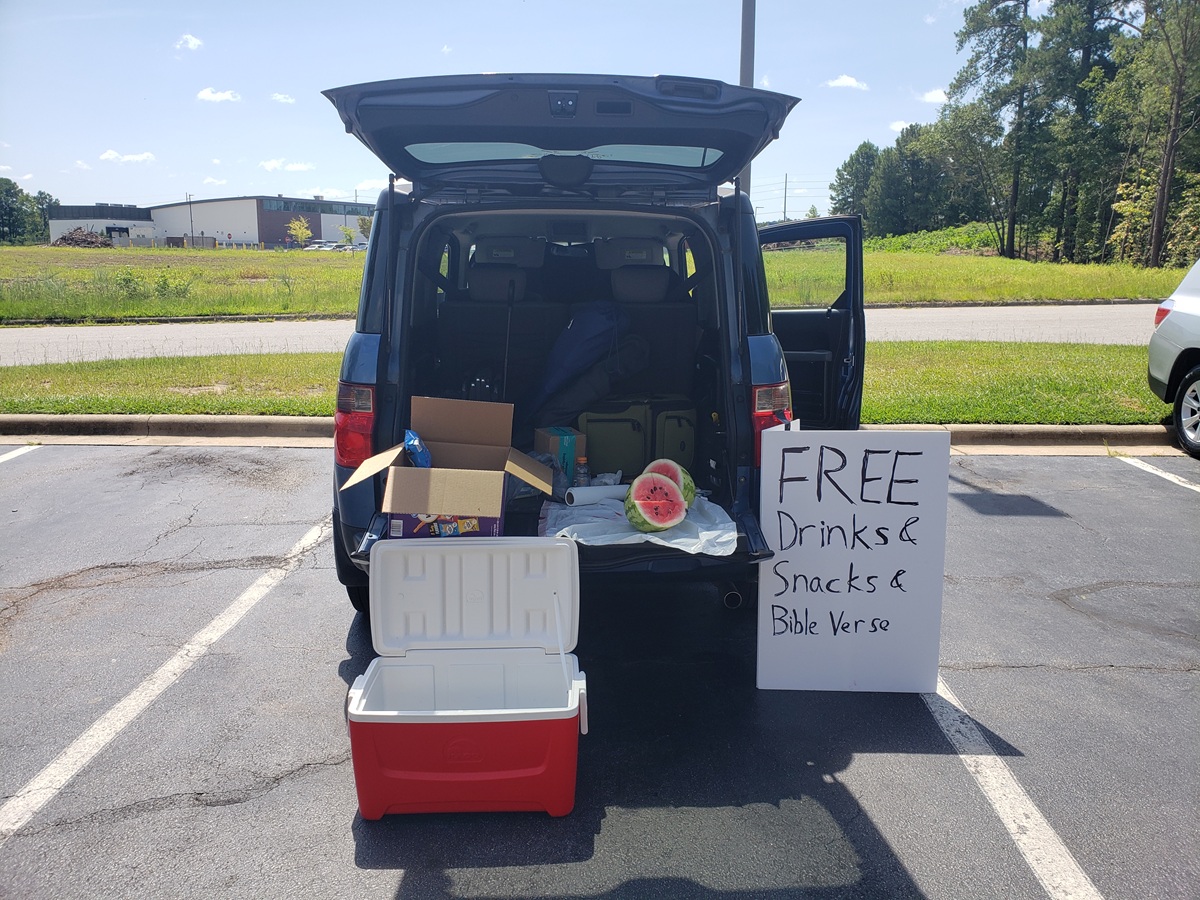 July 20, 2025 Laundromat Outreach