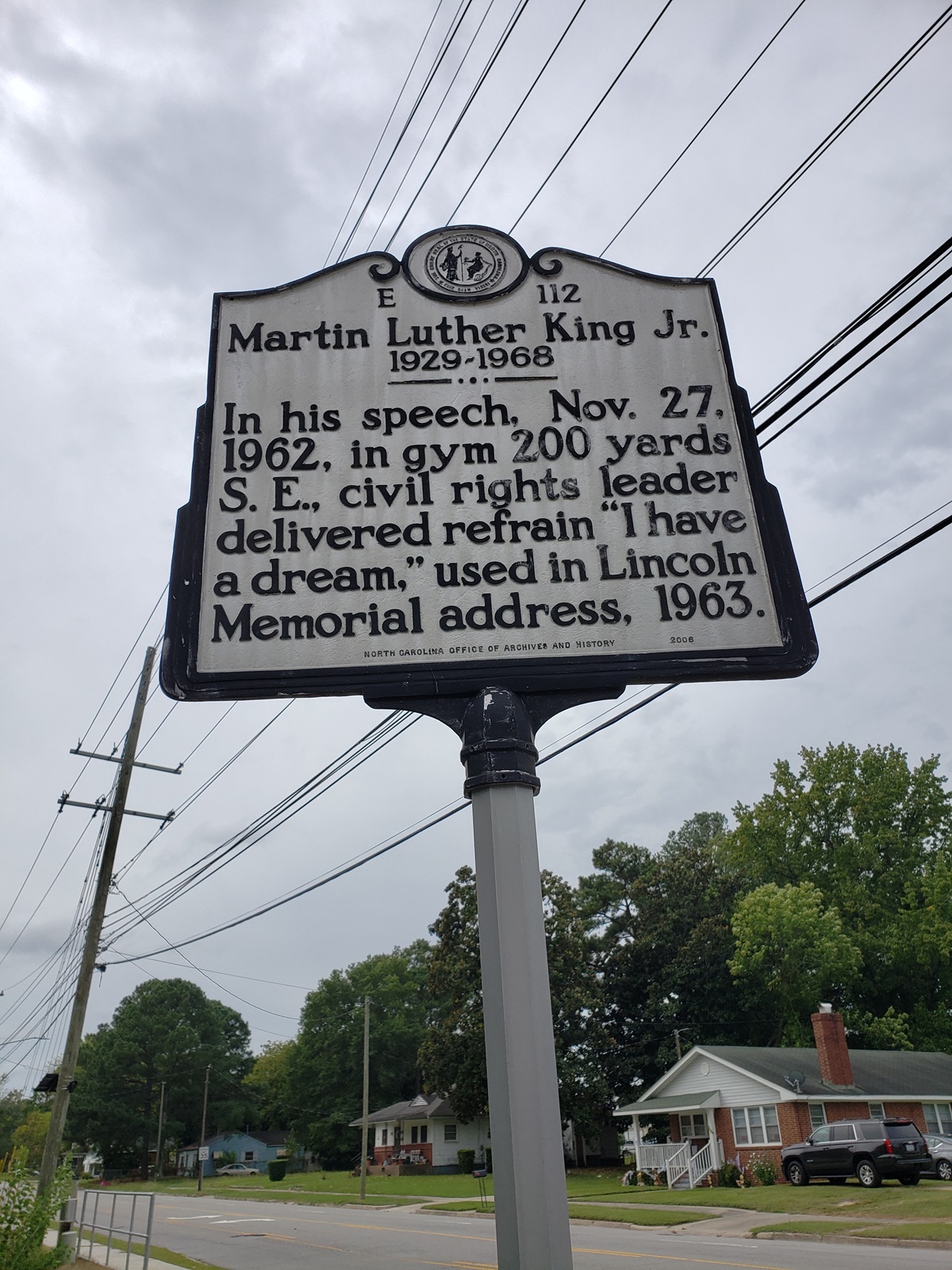 September 14, 2024 Martin Luther King Jr. Sign